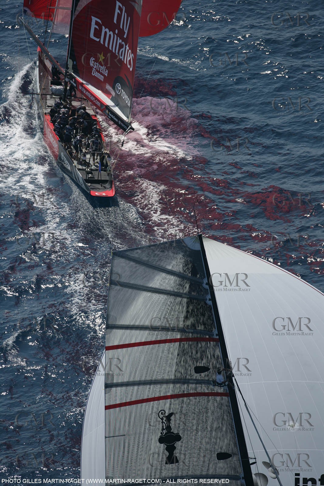 2' 06 2007-Valencia (Spain)- 32nd America's Cup - Final Match - Day 2