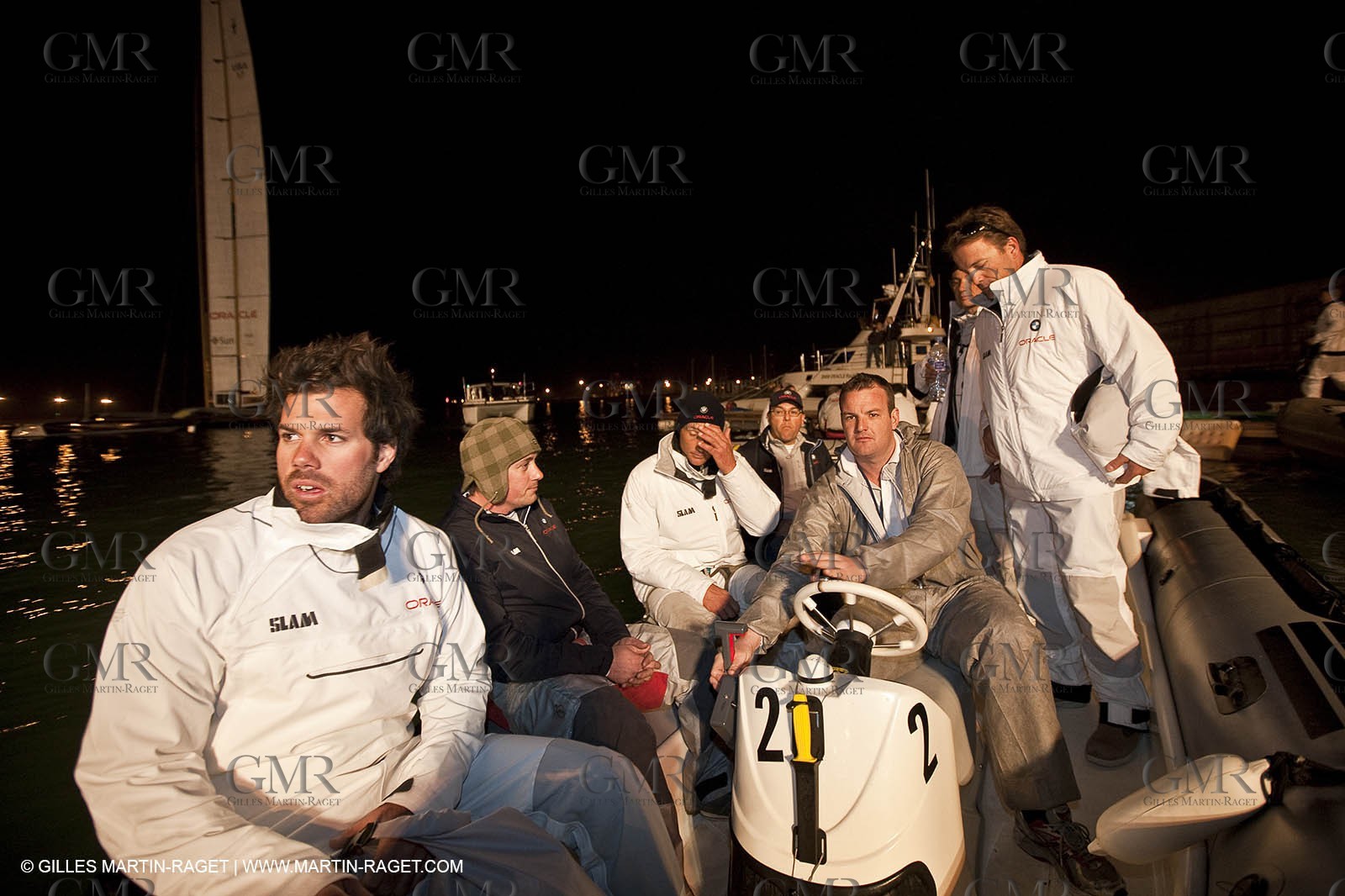 06 02 2010 - Valencia (ESP) - 33rd America's Cup - BMW ORACLE Racing - Race Day 1