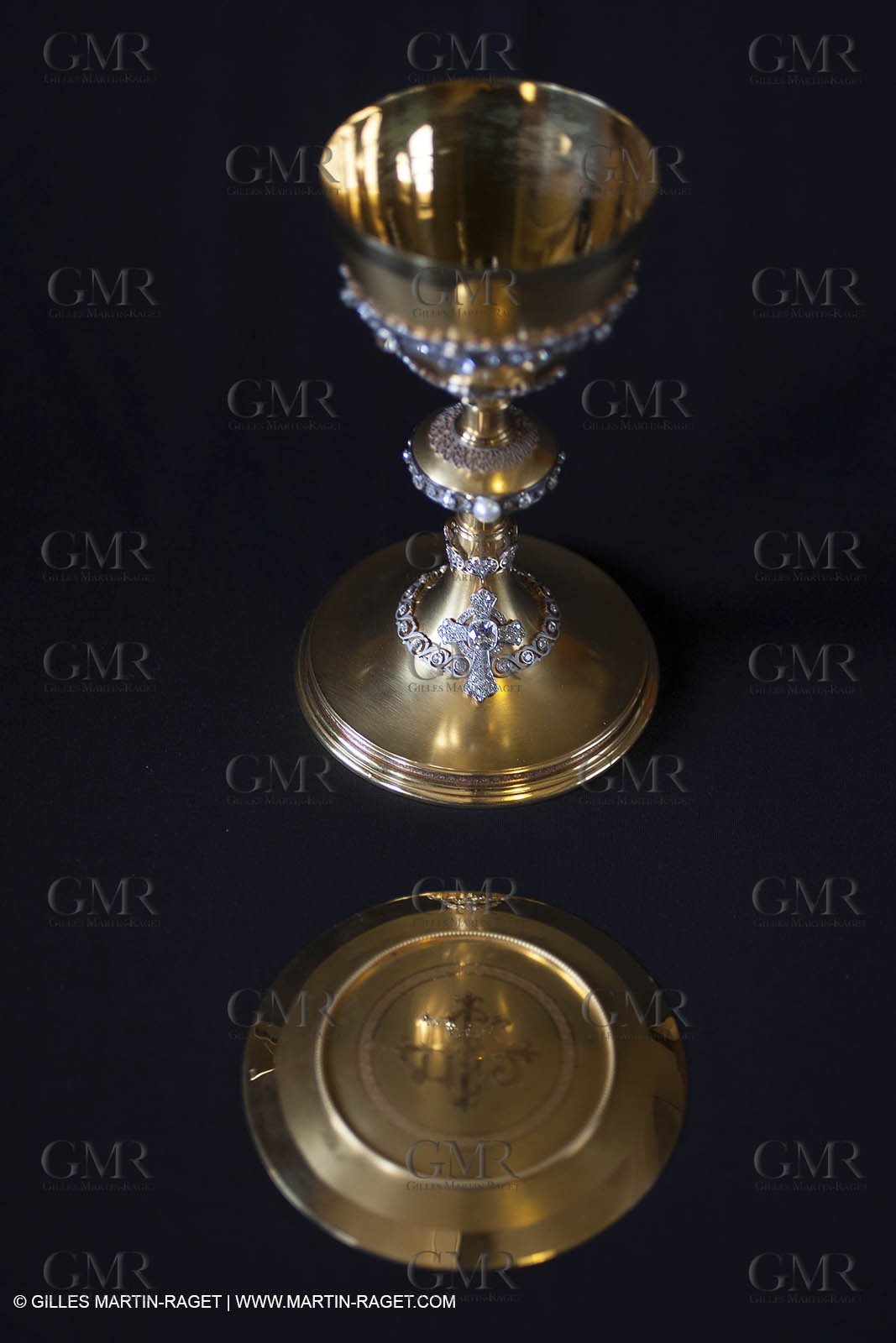 04 02 2013 - Marseille(FRA,13), Notre Dame de la Garde,liturgical silverware