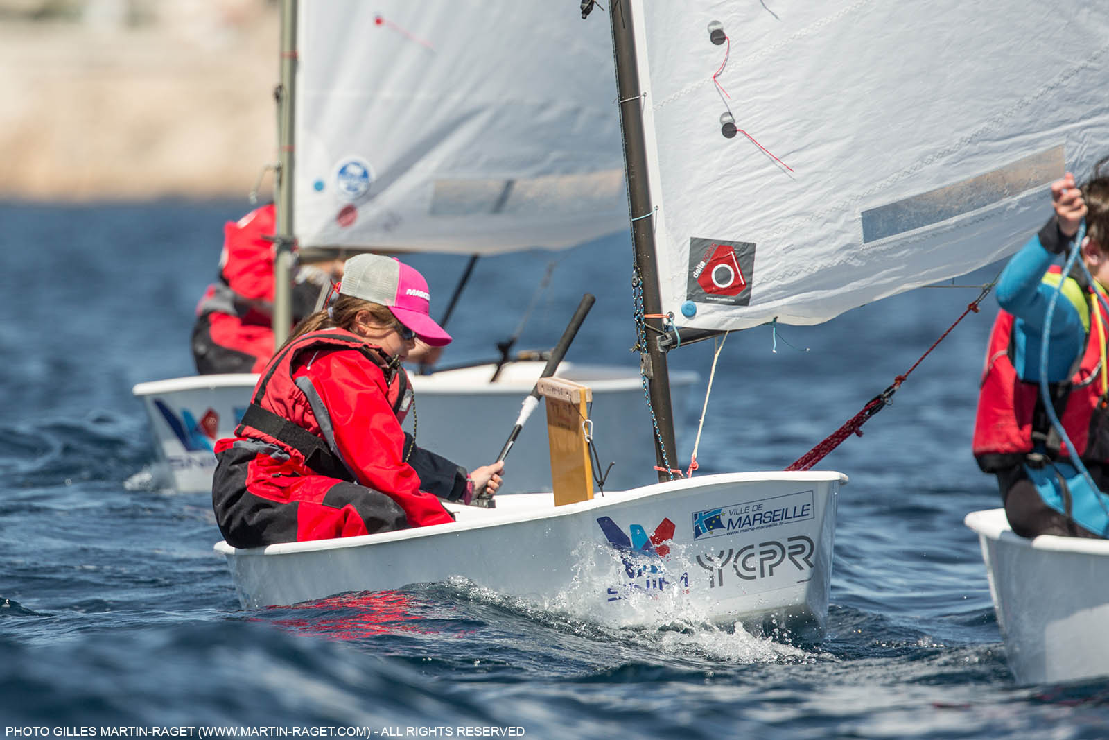 14 04 2016, Marseille (FRA,13), SNIM Dériveurs, Coupe Internationale de Printemps Optimist, Day 4