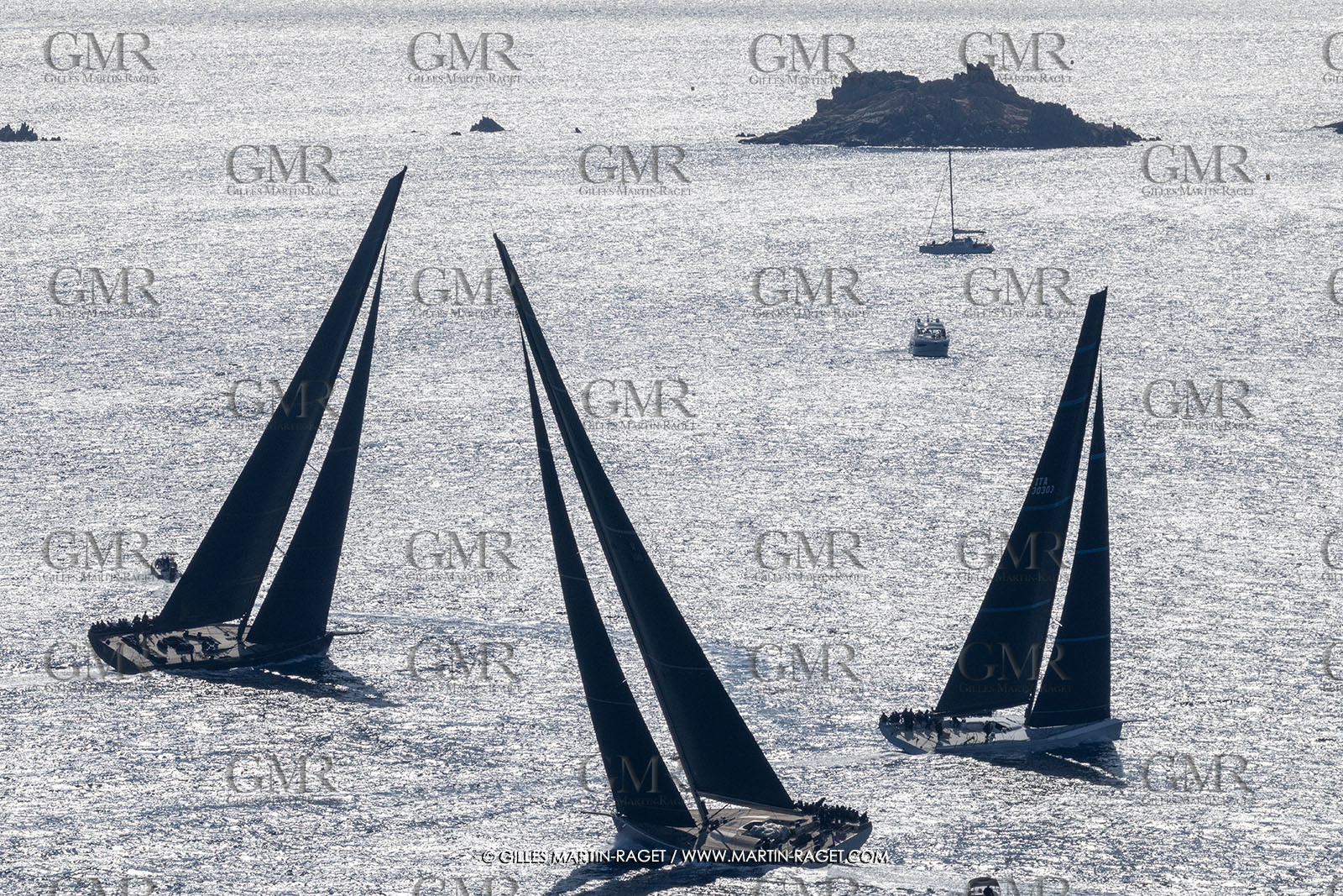 04 10 2025, Saint-Tropez (FRA), Les VoIles de Saint-Tropez 2025, Race Day 6