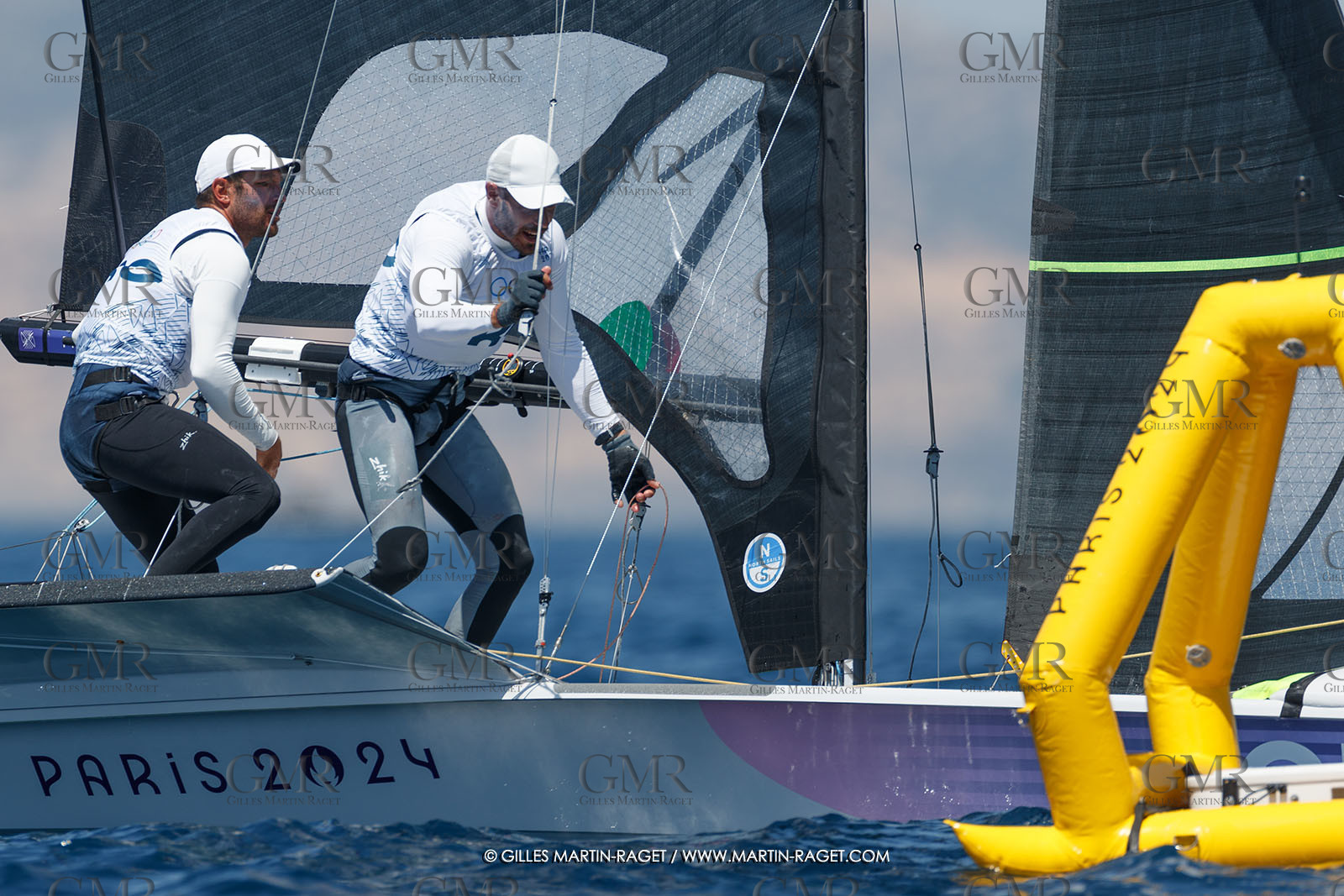 26 07 2024, Marseille (FRA), Paris 2024 Olympic Games, Sailing, Free trainings
