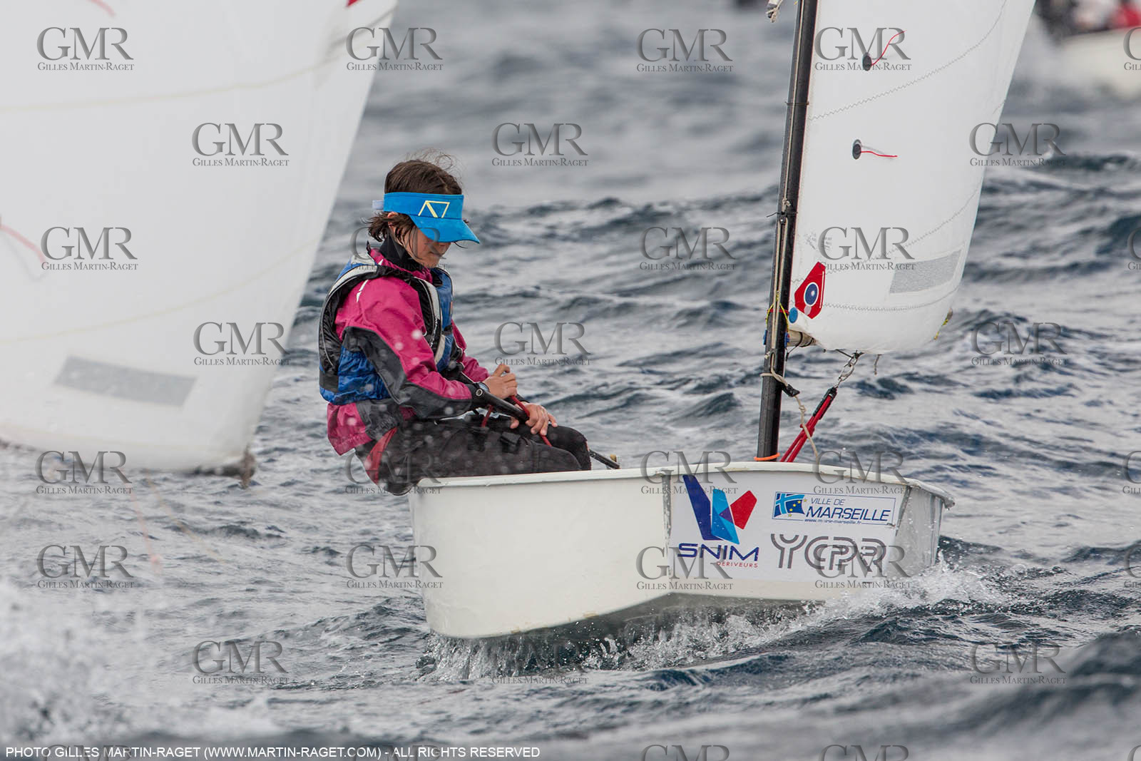 15 04 2016, Marseille (FRA,13), SNIM Dériveurs, Coupe Internationale de Printemps Optimist, Final Day
